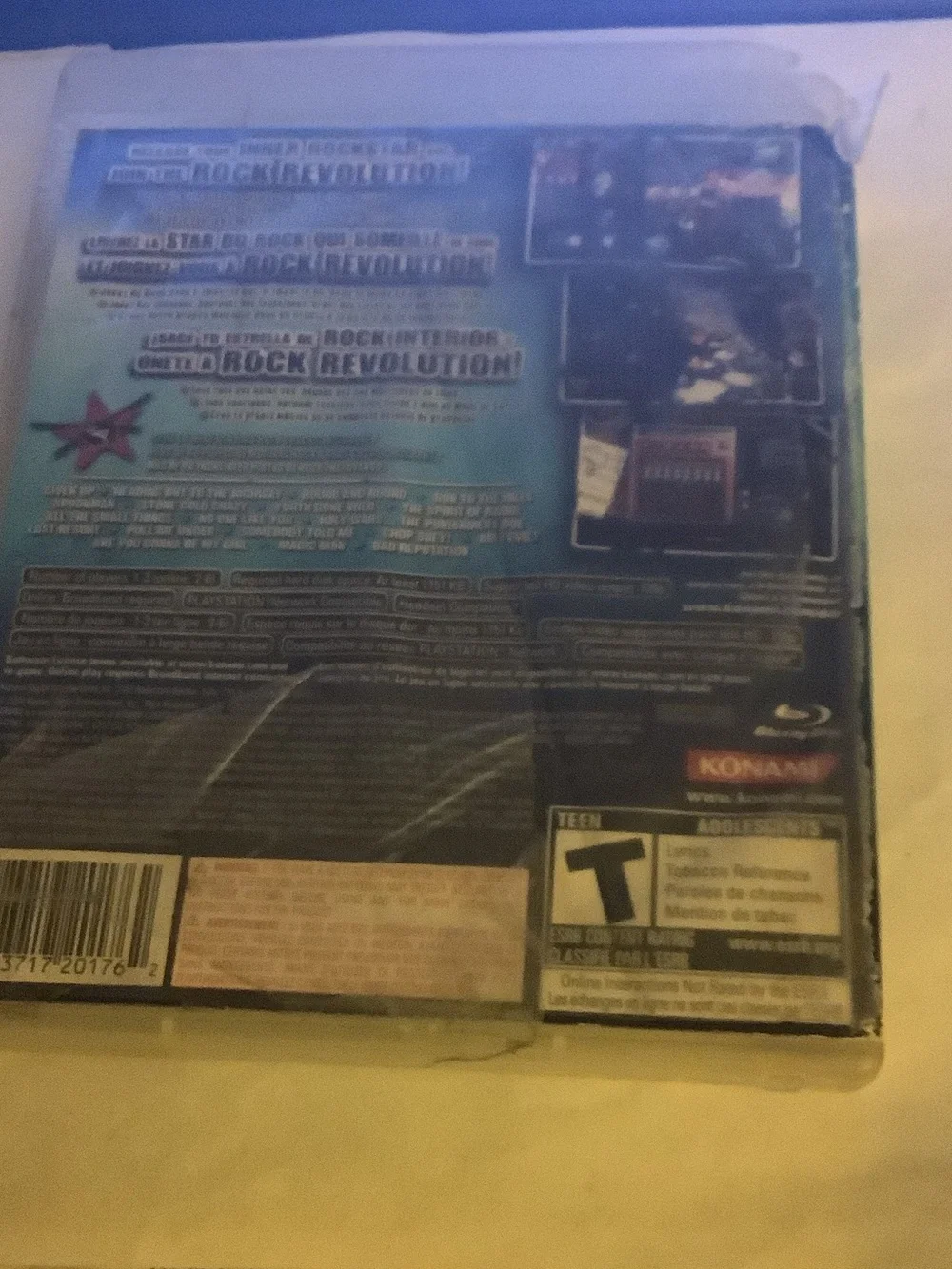 Rock Revolution PlayStation 3 Game - Blue
